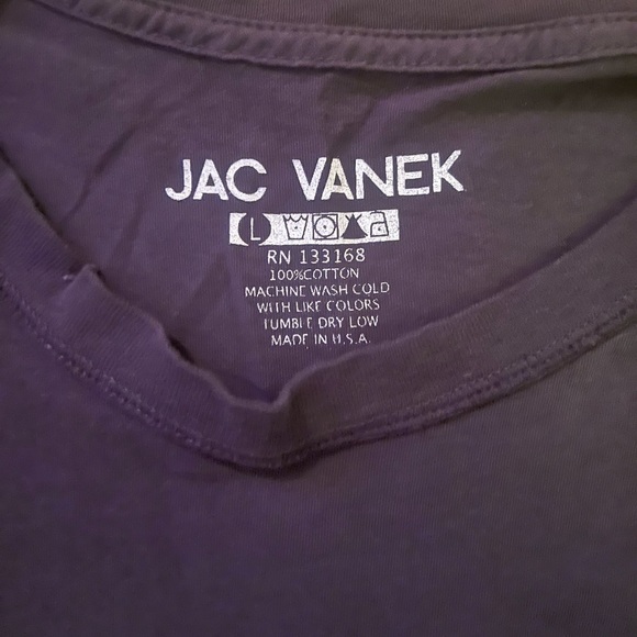 JAC VANEK *RARE* Muscle Tee 🖤🍔 - Picture 3 of 7